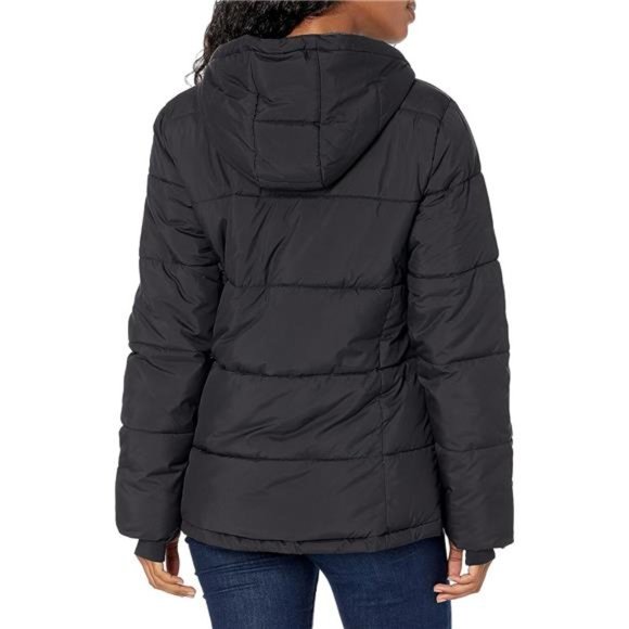 Women's Heavyweight Long-Sleeve Hooded Puffer Coat - Picture 2 of 6